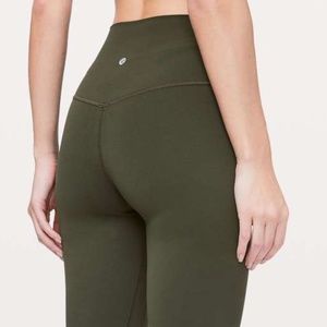 Olive Green Lululemon Align 28"
